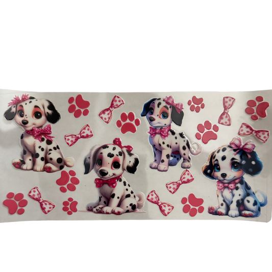 Dalmations w/ Pink Paws