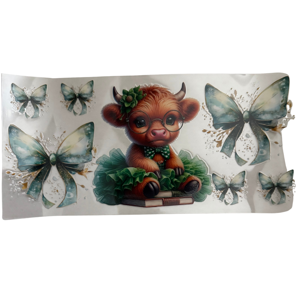 Green Tutu Cow