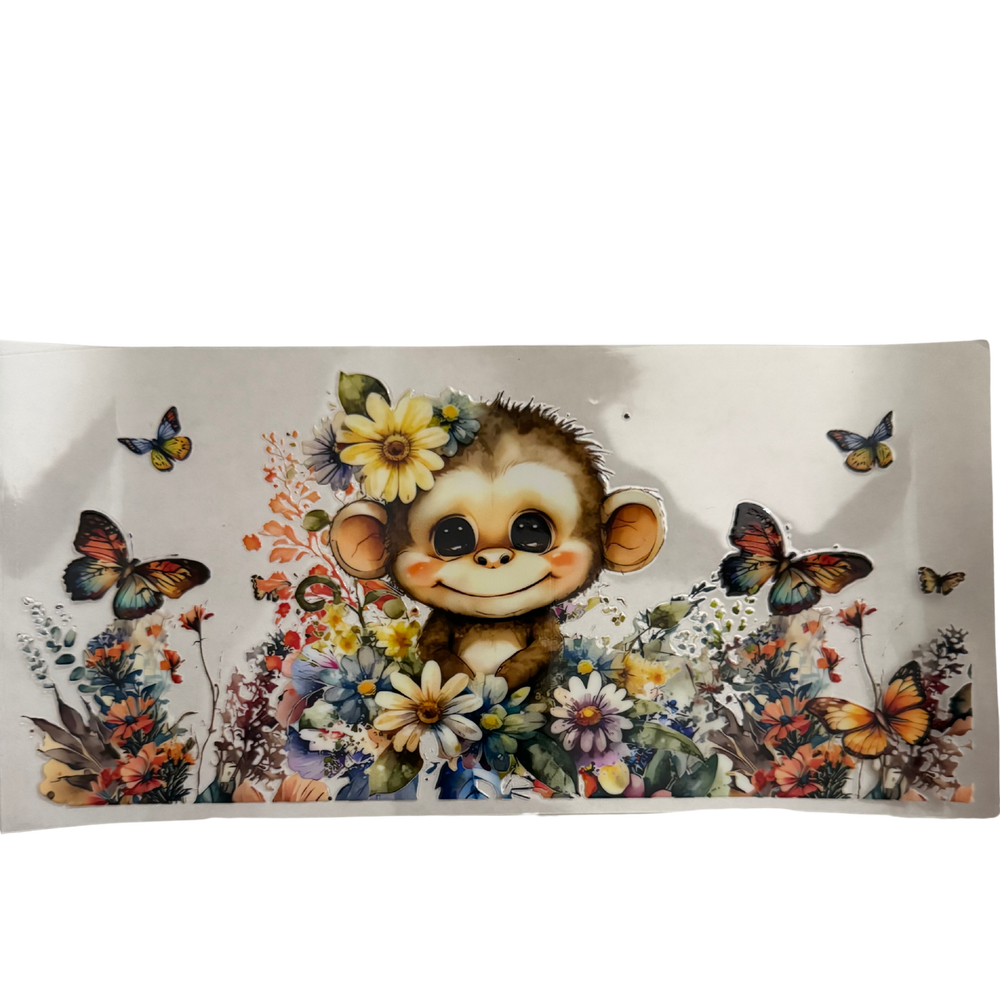 Monkey & Butterflies