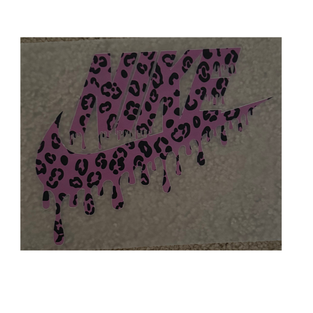 KIDS DTF - Purple Cheetah Check