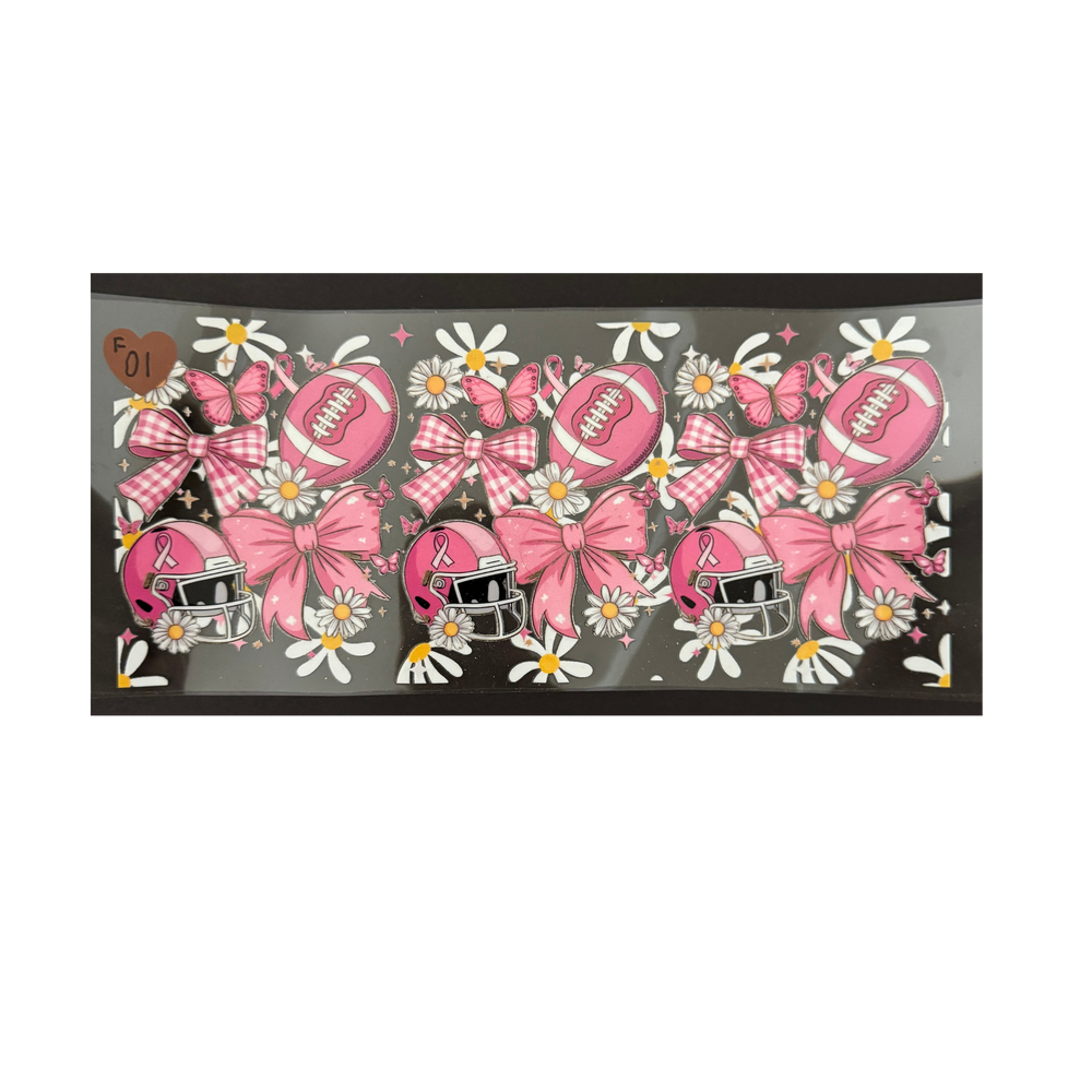 Pink Football Things