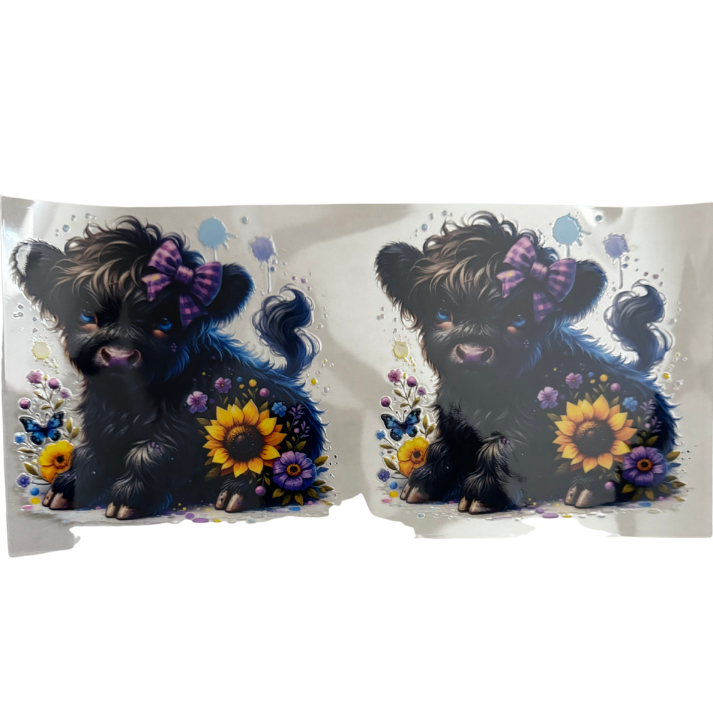 Black Cow Sunflower