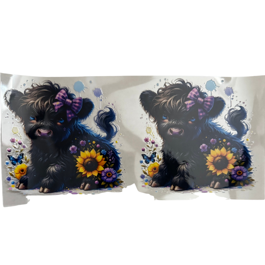 Black Cow Sunflower