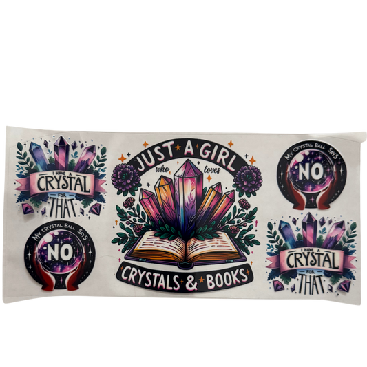 Books & Crystals