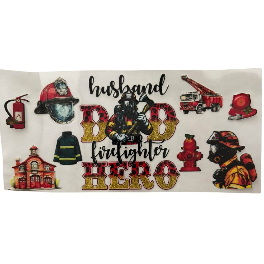 Firefighter Husband Dad Hero
