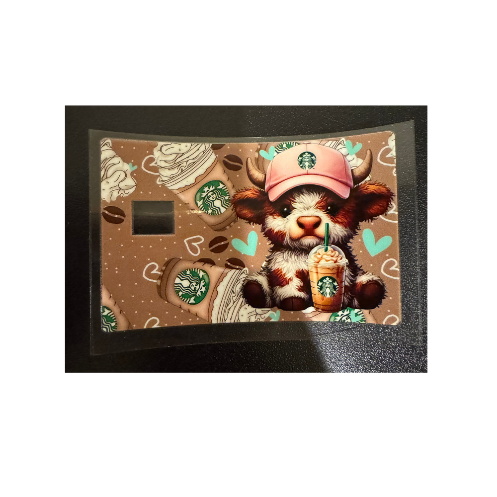 Starbies Cow - Credit Card Wrap