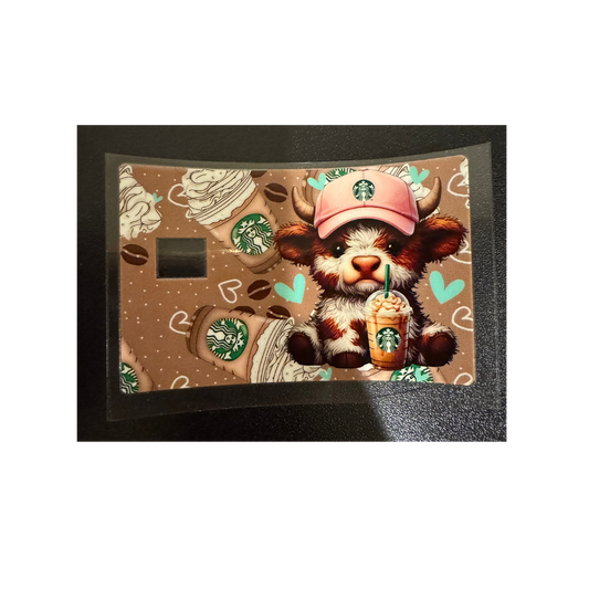 Starbies Cow - Credit Card Wrap