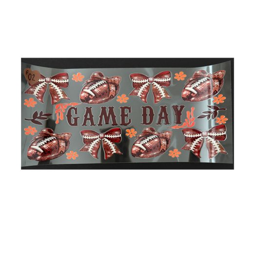 Game Day Football Bows