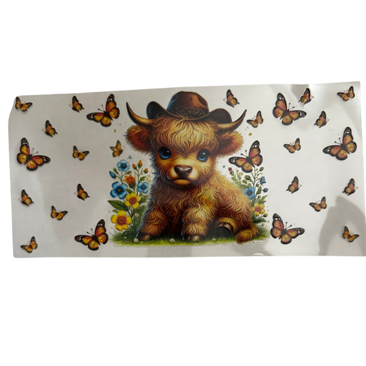 Cow & Butterflies
