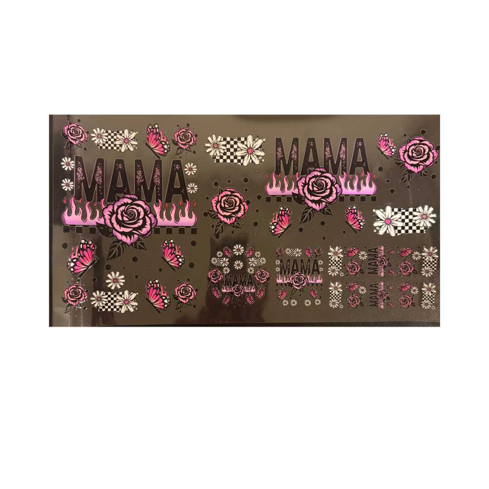 Mama Fire Checkered - 6 in 1 Set