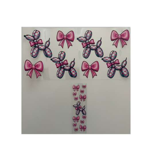 Bow Balloon Dog & Pen