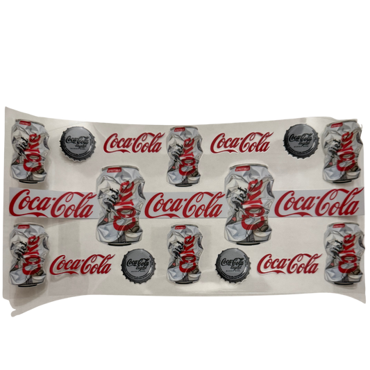 Squashed Diet Coke Cans