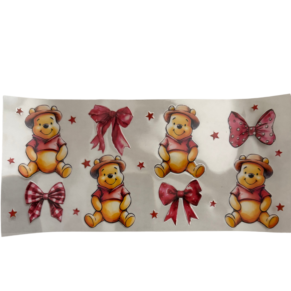 Pooh Red Bows