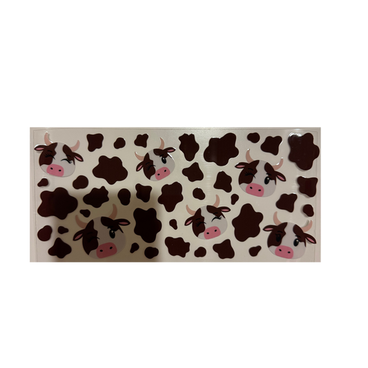 Brown Cow w/ Print