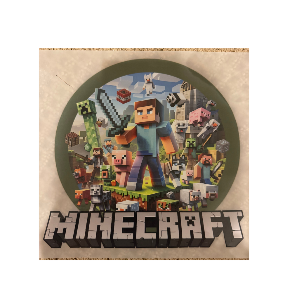 GLOW DTF - Minecraft