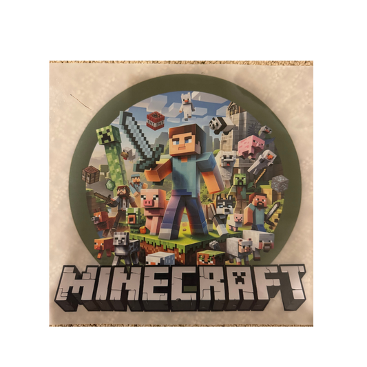 GLOW DTF - Minecraft