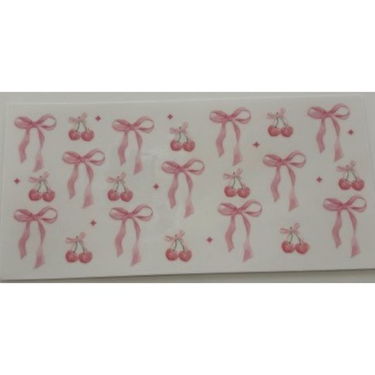 Pink Cherries & Bows