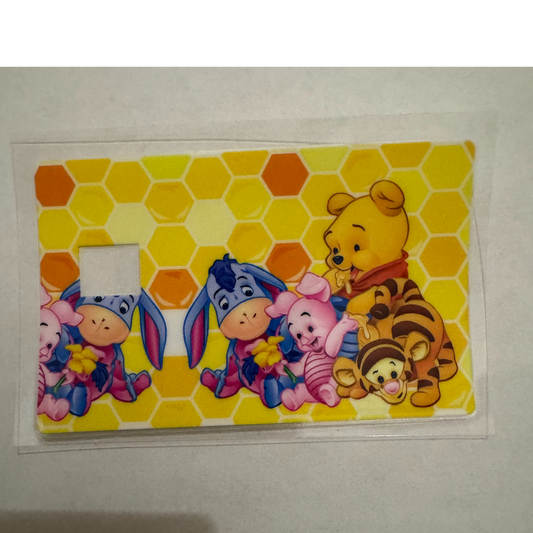 Honeycomb Pooh - Credit Card