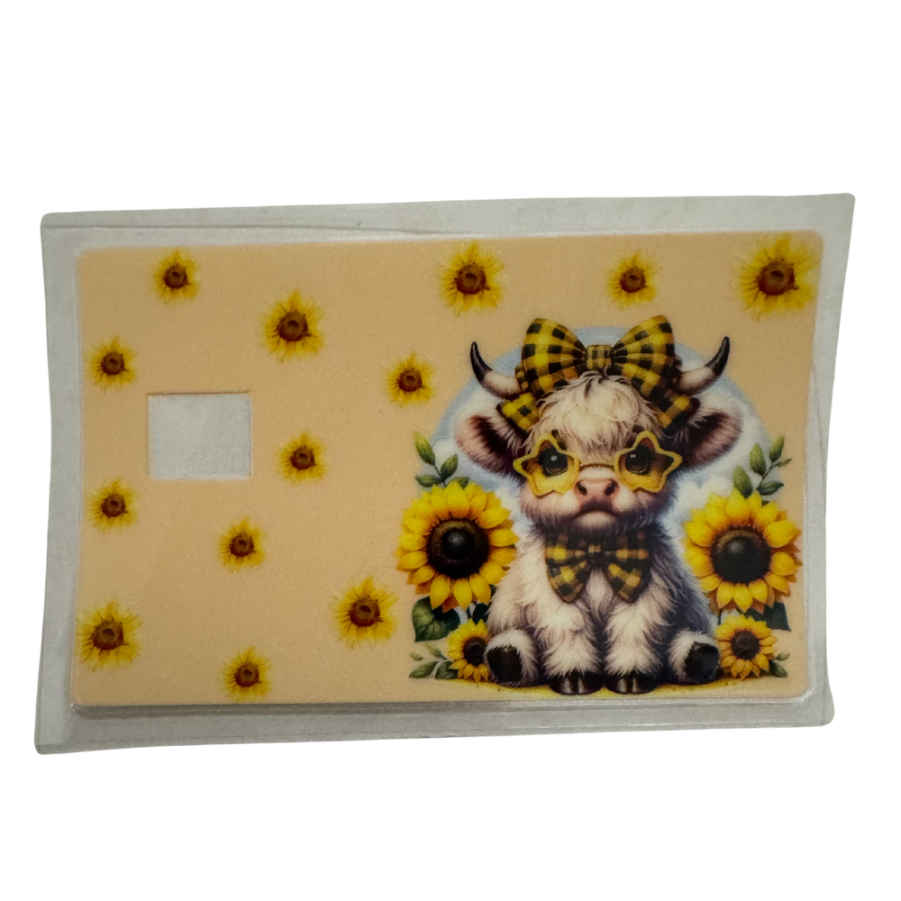 Sunflower Cow - Credit Card