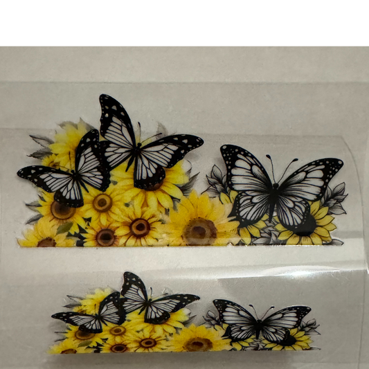 Sunflowers & Butterflies