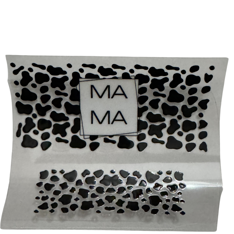 Black Mama Cow Print - Mini