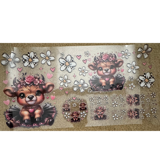 6 in 1 - Cow w/ Earrings