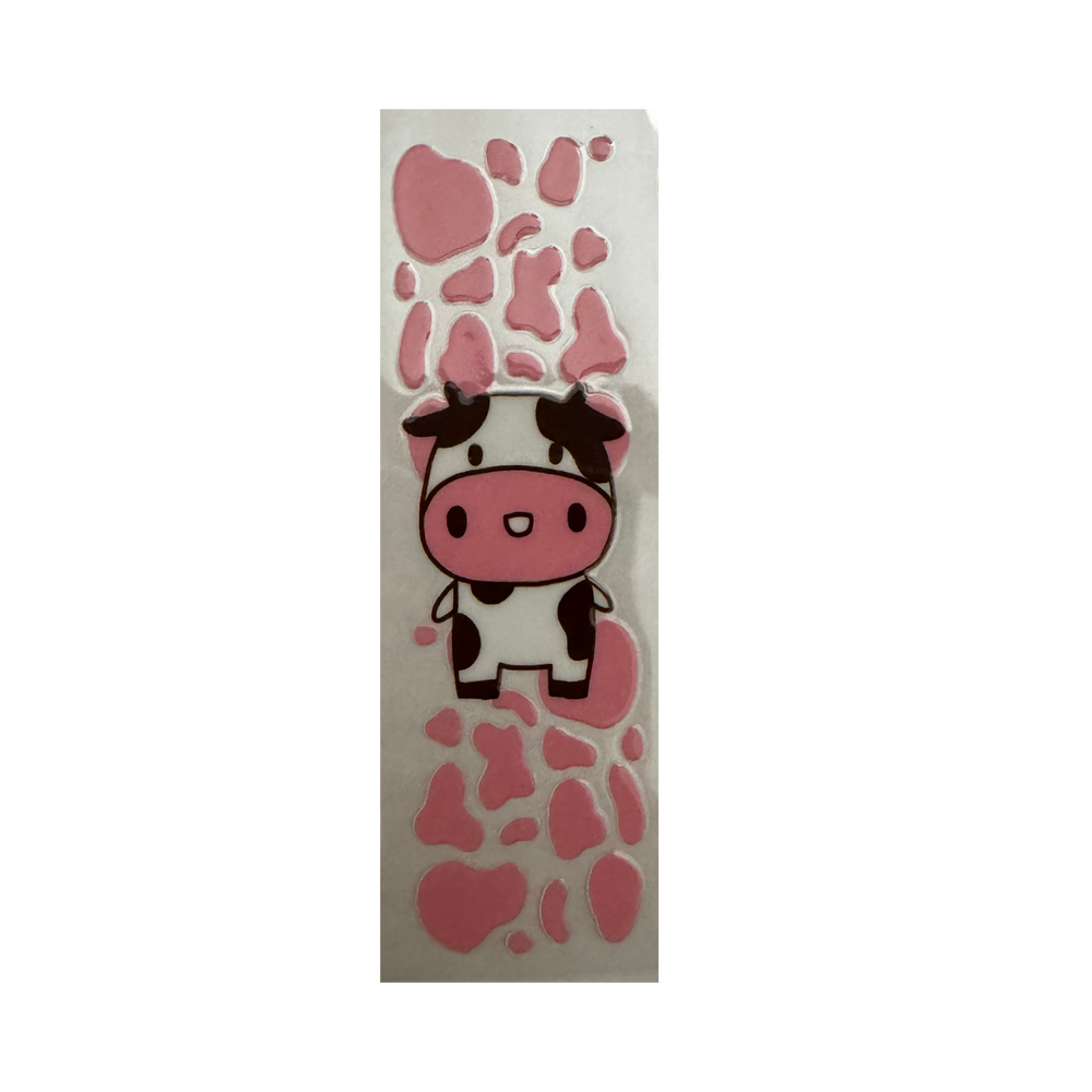 Pen - Pink Cow Print w/ Cow
