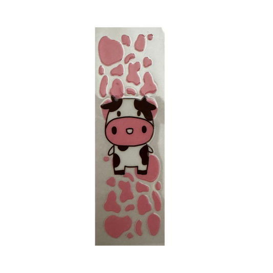 Pen - Pink Cow Print w/ Cow