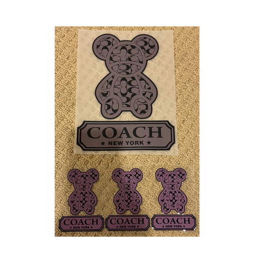 Grey Coach Bear Set