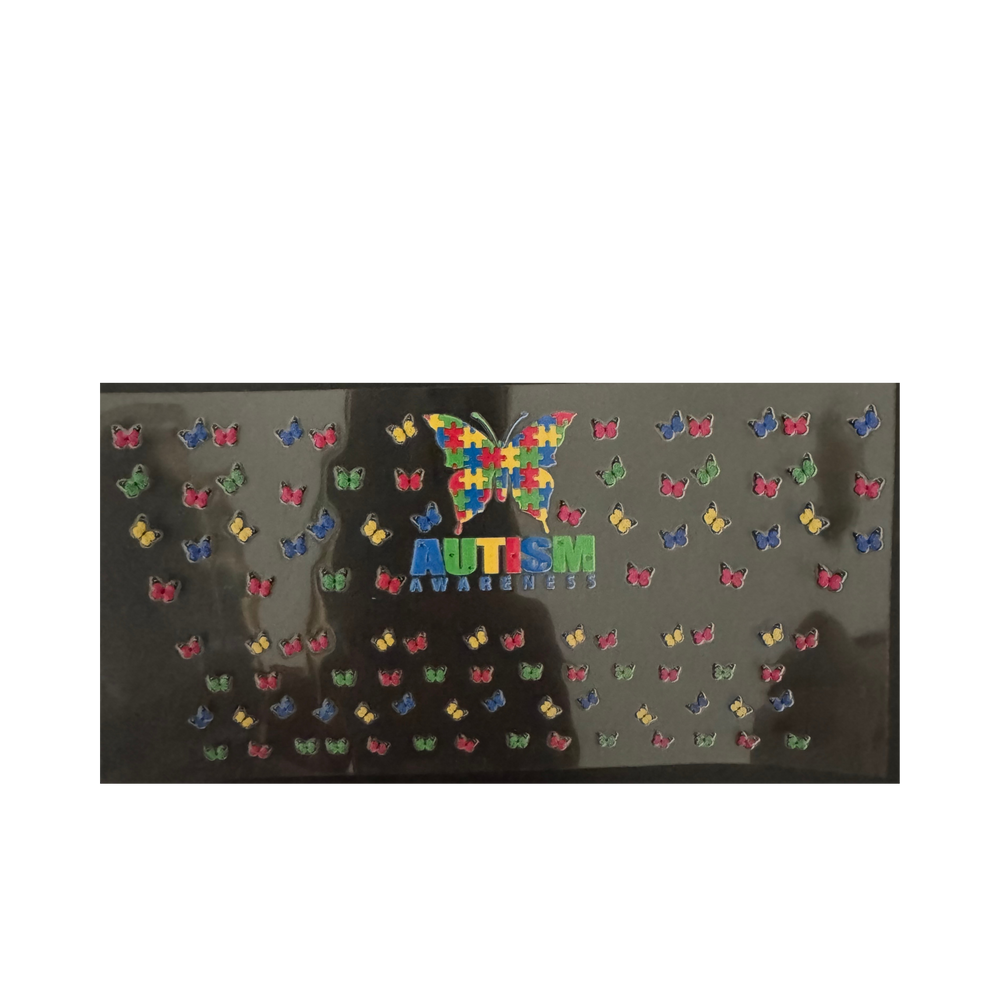 3oz - Autism Butterflies