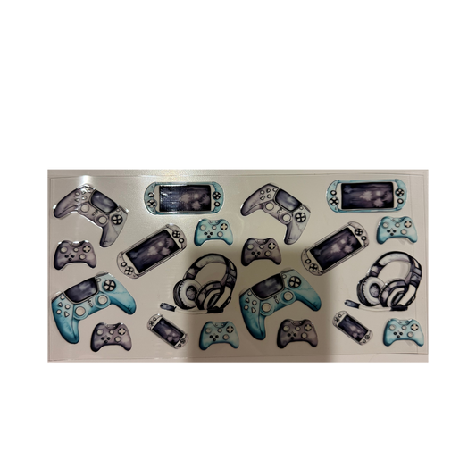 Blue & Grey Gamer Controllers