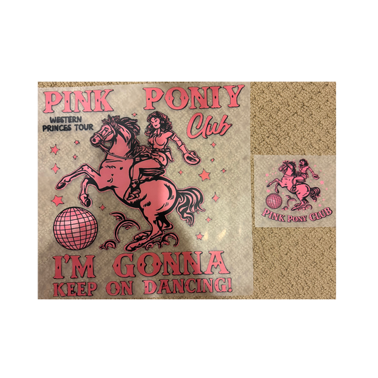 DTF - Pink Pony Combo Set