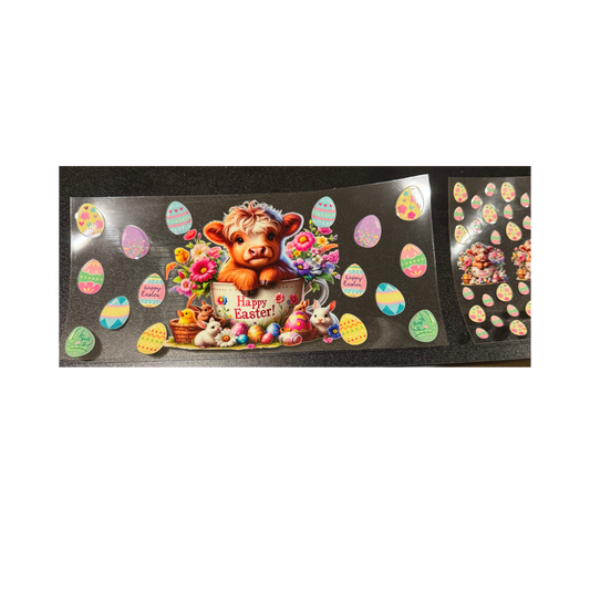 Happy Easter Cow Pen Set