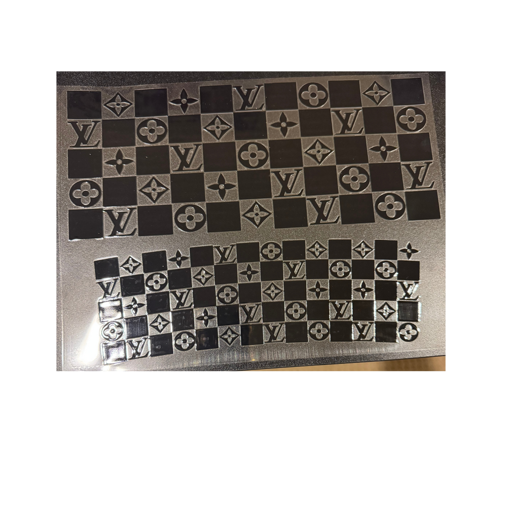 40oz - Black Checkered LV