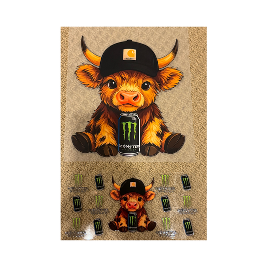 Monster Energy Cow Set