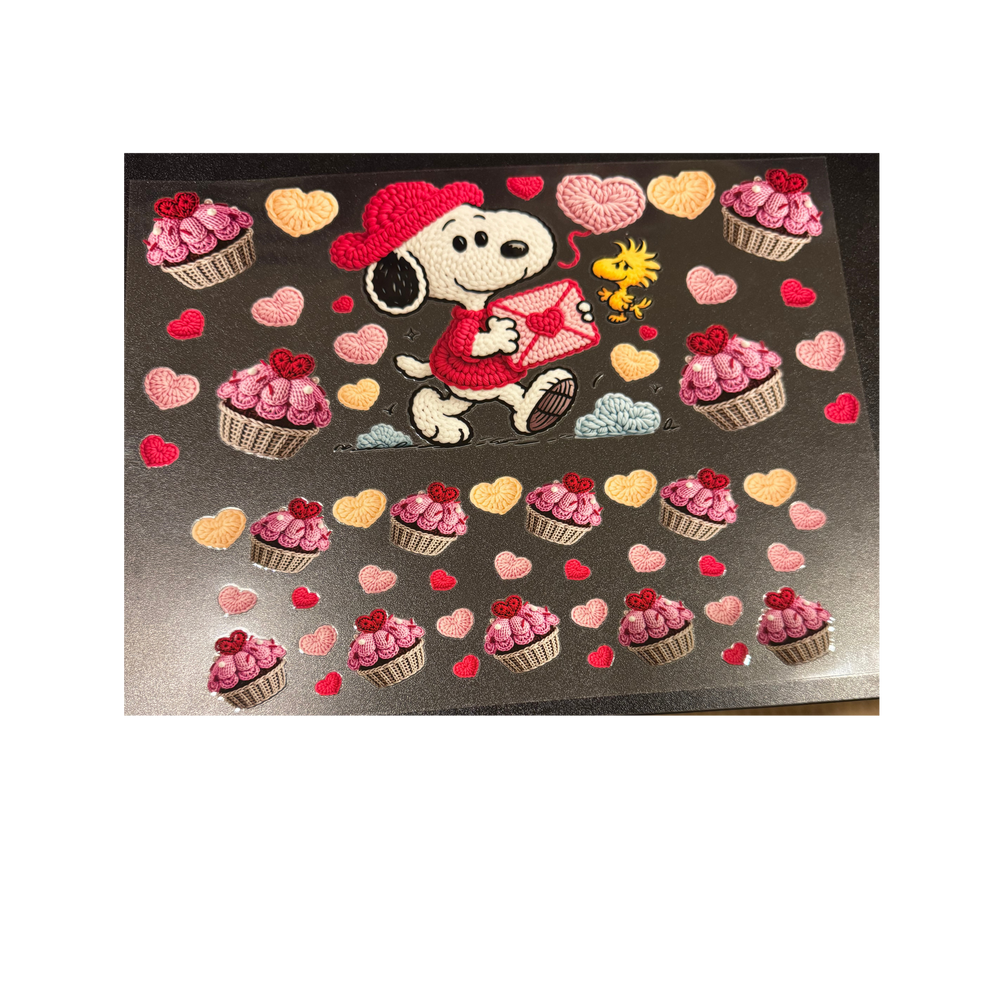40oz - Snoopy w/ Cupcakes