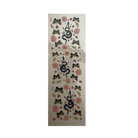 Pen - Snake Butterflies & Flowers