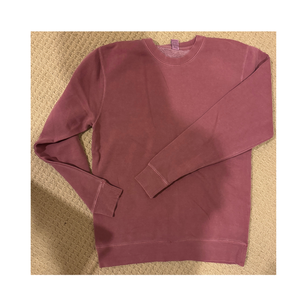Medium Maroon Vintage Crew