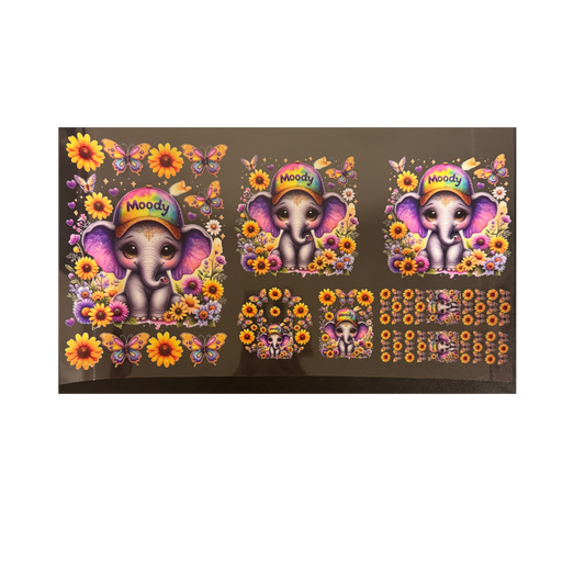 Moody Elephant - 6 in 1 Set