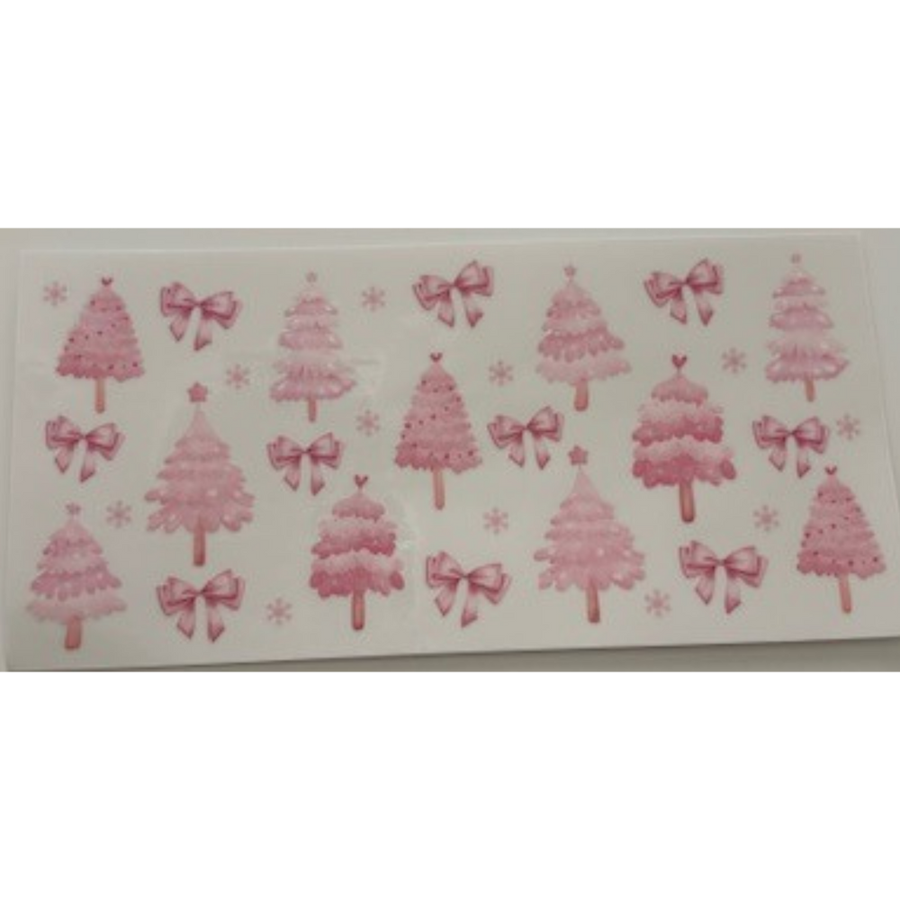 Pink Trees & Bows