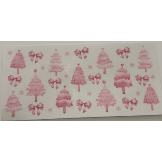 Pink Trees & Bows