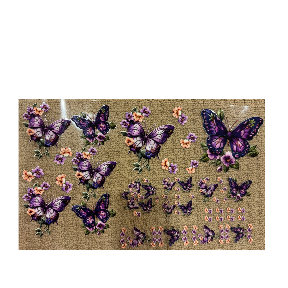 7 in 1 - Purple Butterflies