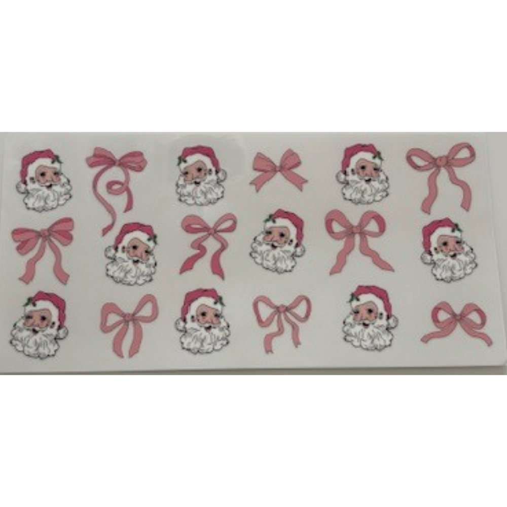 Santa Heads & Bows