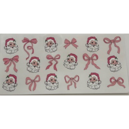 Santa Heads & Bows