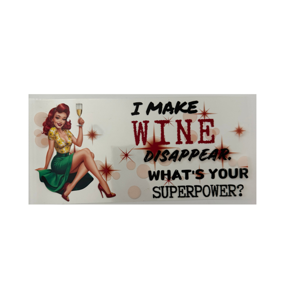 I Make Wine Disappear