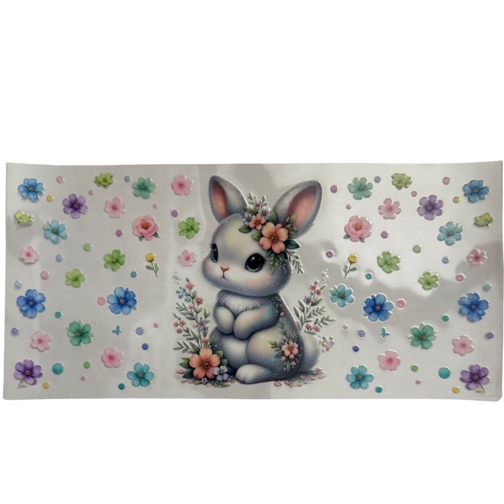 Bunny & Flowers