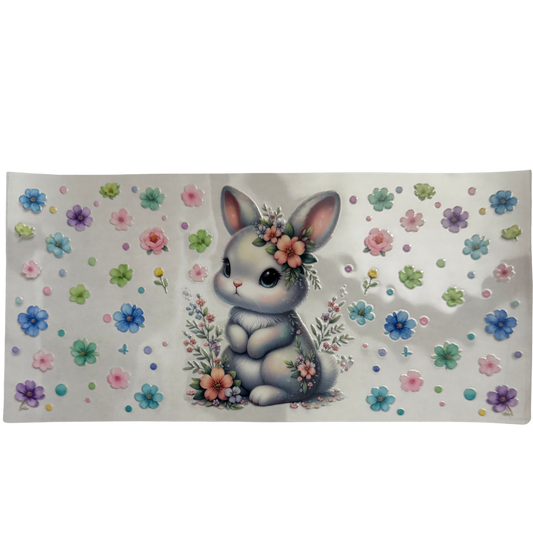 Bunny & Flowers