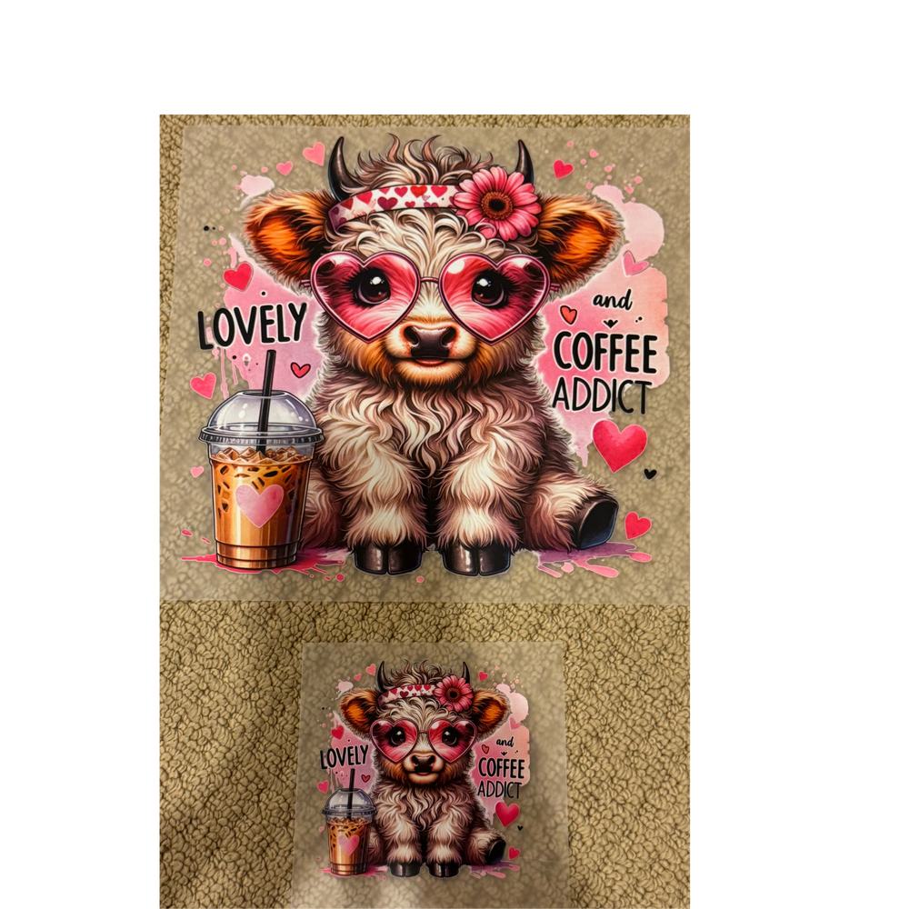 Lovely & Coffee Cow DTF Set