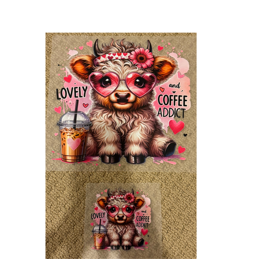 Lovely & Coffee Cow DTF Set