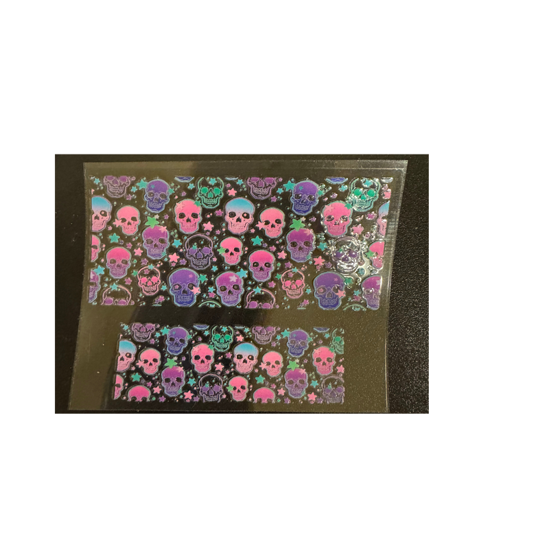 Ombre Skull Heads - Mini